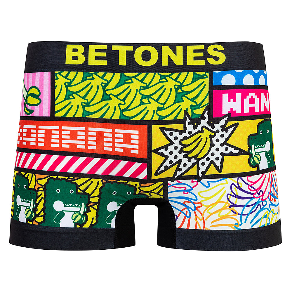 Underwear Men's Boxer Pants BANANA WANI EN2 BLACK from Betones